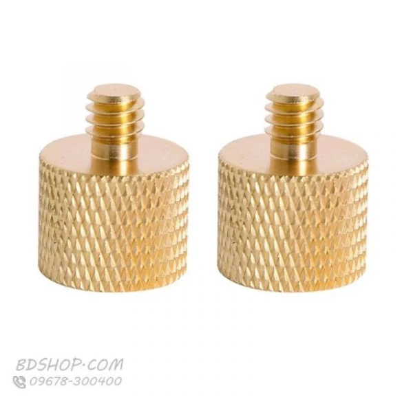 1/4 Male to 3/8 Female Adapter Mount Screw for YouTube Studio Photography Light Device (1pc)
